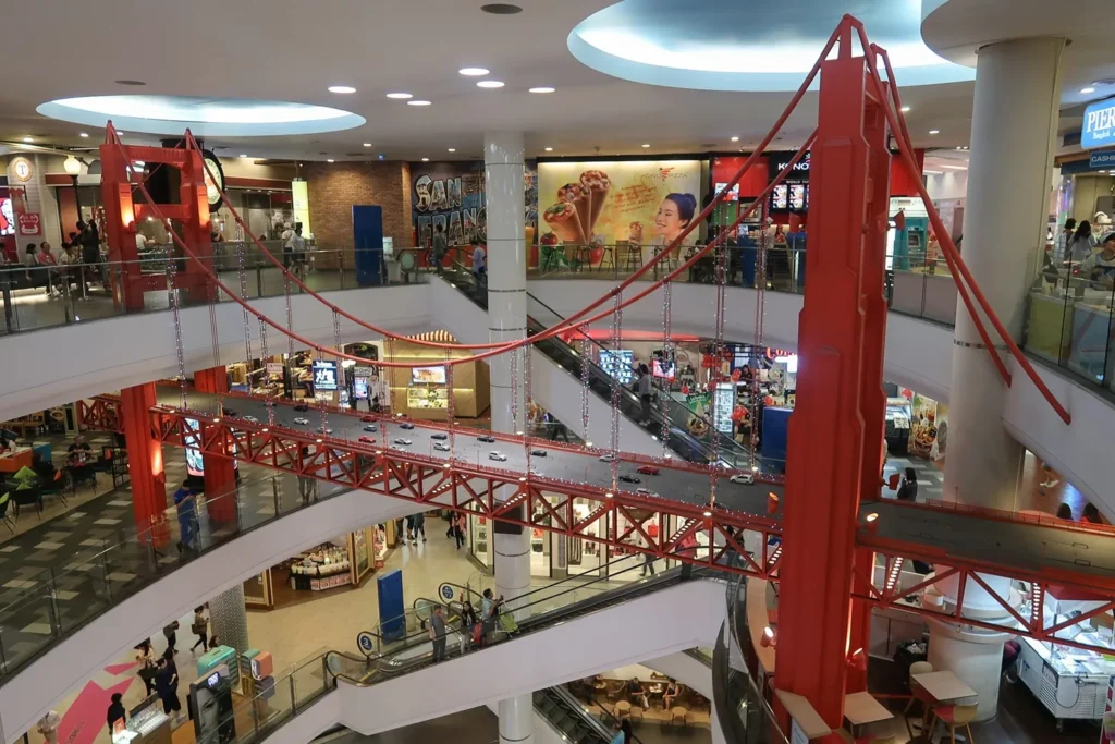 Terminal 21 Bangkok shopping mall interior