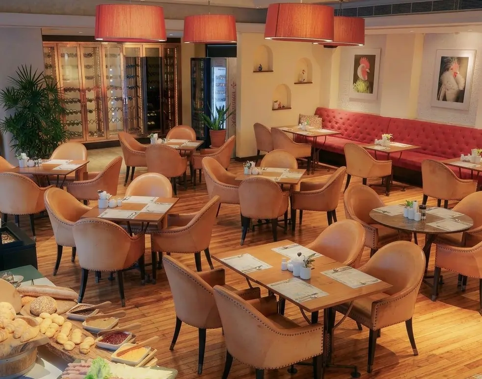 Restaurant and breakfast dining area at Ascott Sathorn Bangkok