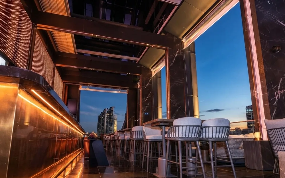 Cooling Tower Rooftop Bar at Carlton Hotel Bangkok Sukhumvit