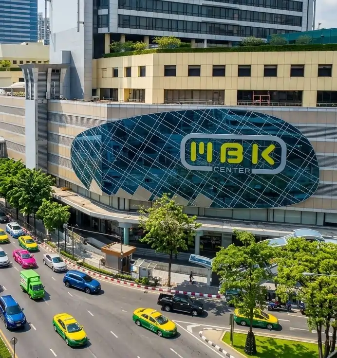 MBK Center beside Pathumwan Princess Hotel Bangkok