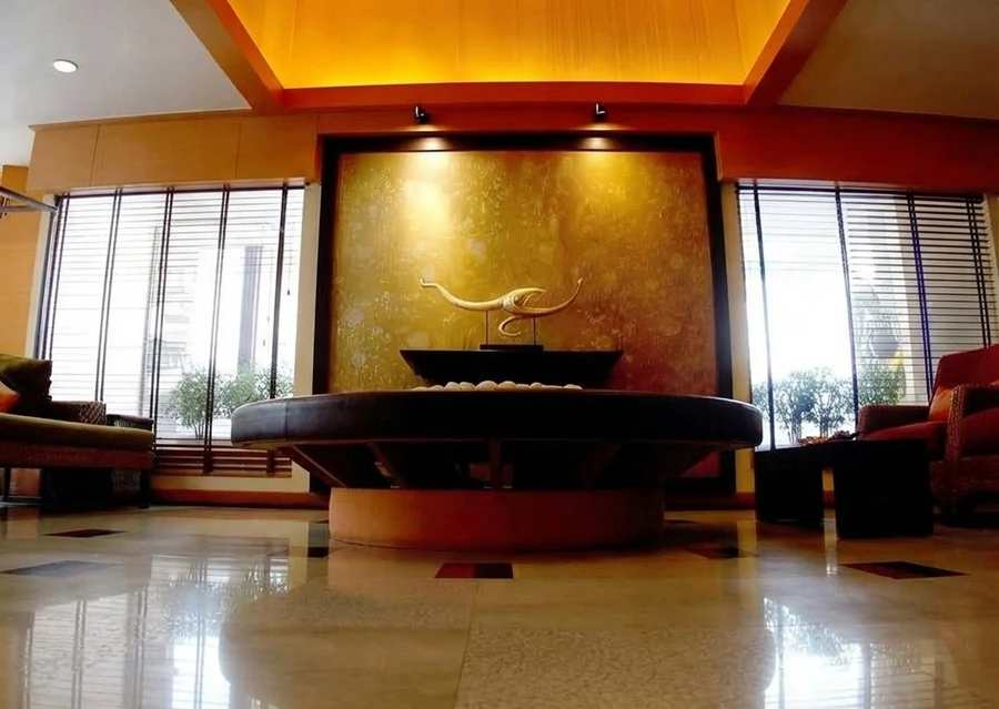 Lobby interior at Rose Hotel Bangkok