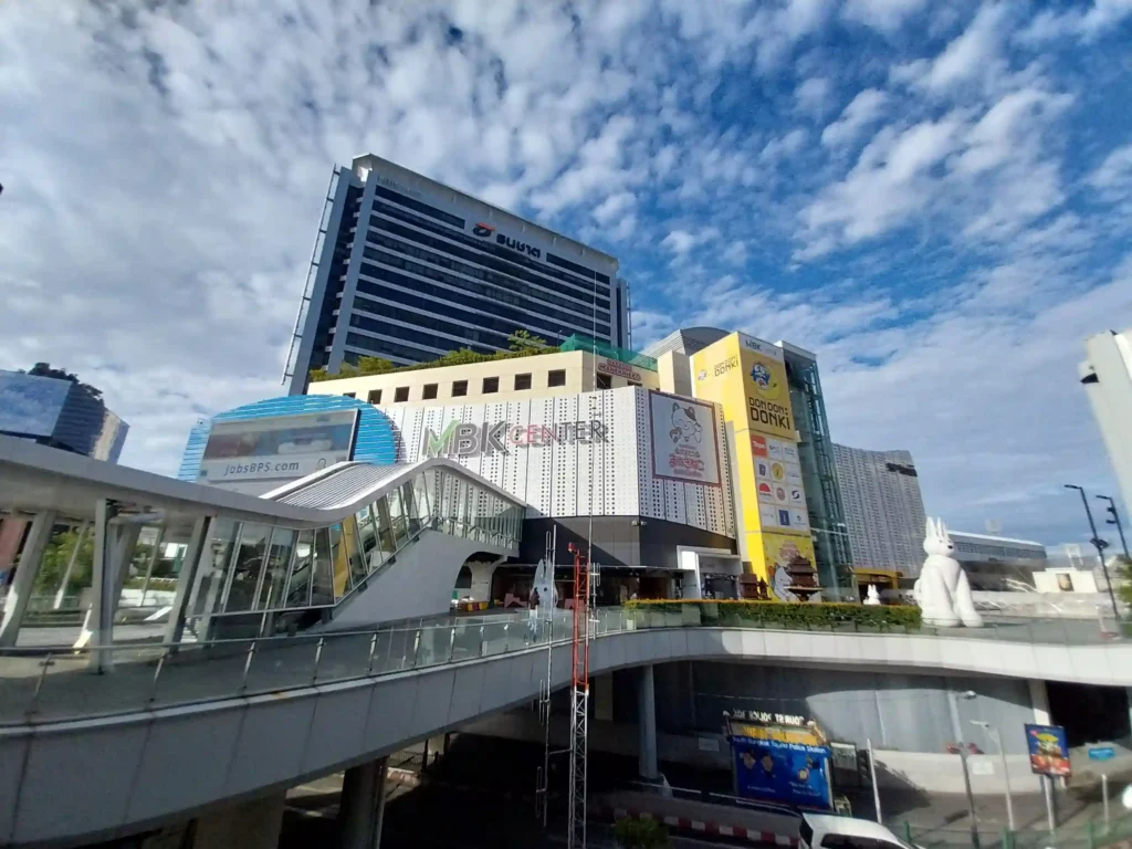 MBK Center in Siam and Pathumwan Bangkok